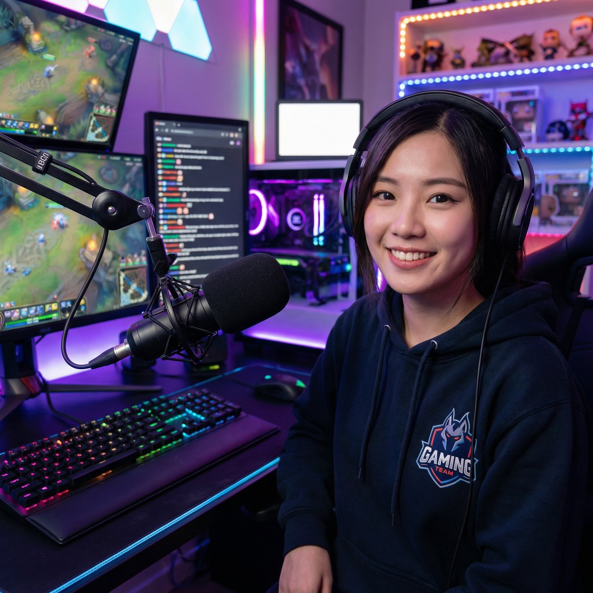 抖音风游戏内容创作者